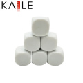 16mm White Manufacturer Dice Games Personaliza Logo